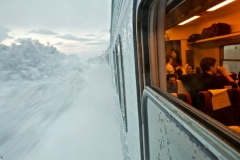 Viaje en tren, Suecia